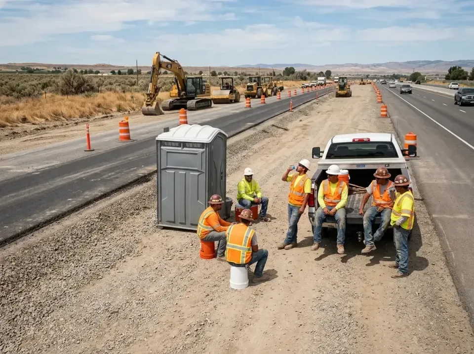 highway-road-construction-crew-007 — frequently asked questions, Porta Potty and Restroom Rentals in Pike Creek Valley, DE